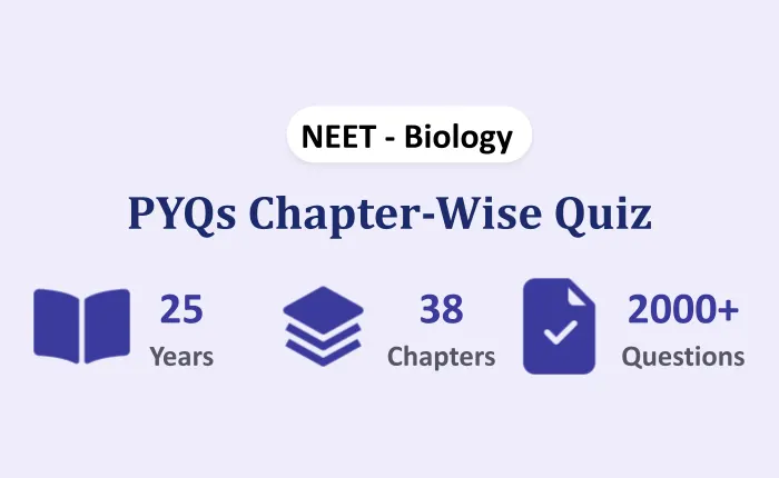 Chapter-wise past 25 years NEET biology questions